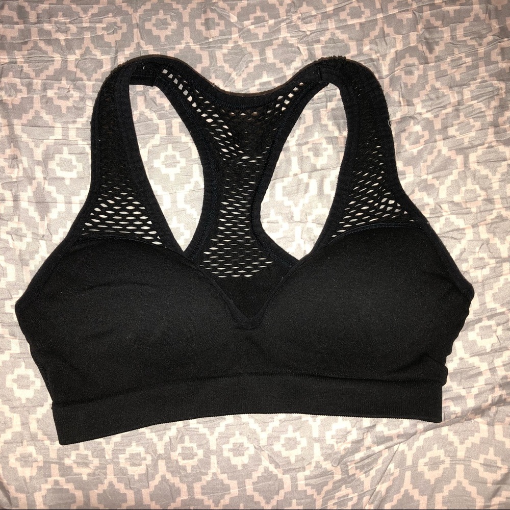 PINK padded sports bra